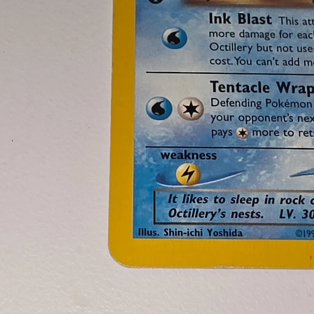 Pokemon Dark Octillery 1st Edition 62/105 Neo Destiny WOTC 2002 Vintage Card